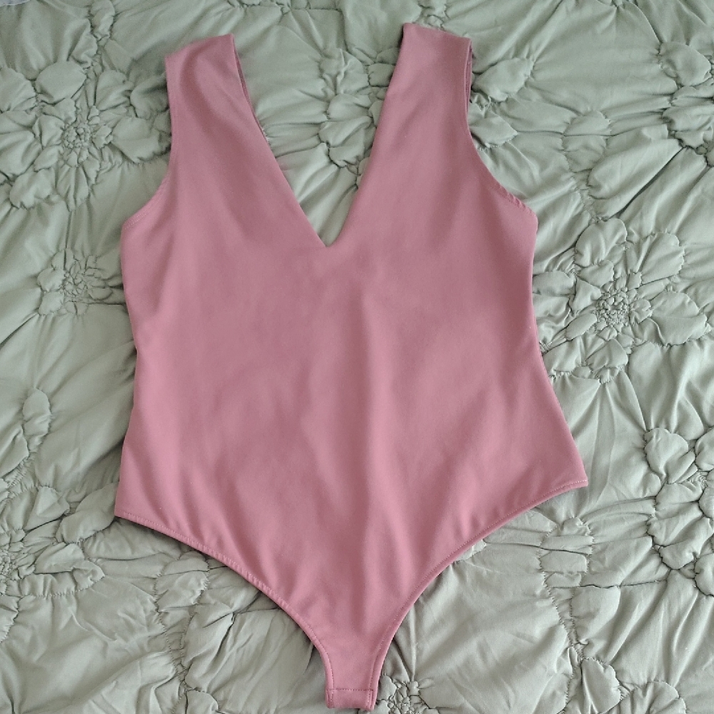 Elegant Pink Women's Bodysuit